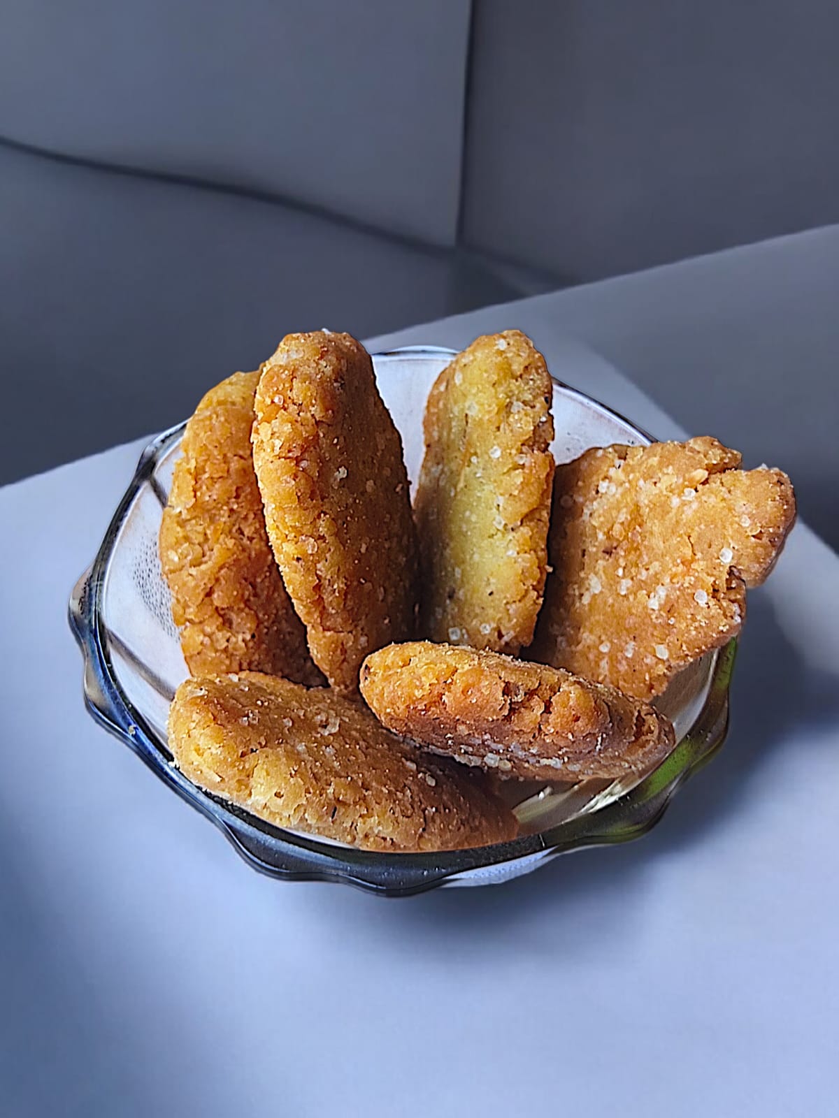 Atta Jaggery Thekua